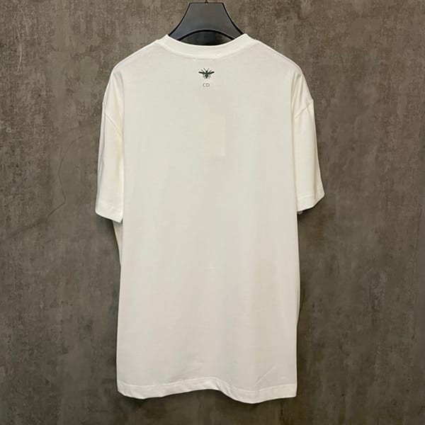 人気No1ディオール Eiffel Tower コットン リネン ジャージー Tシャツ 偽物 3色 def48513